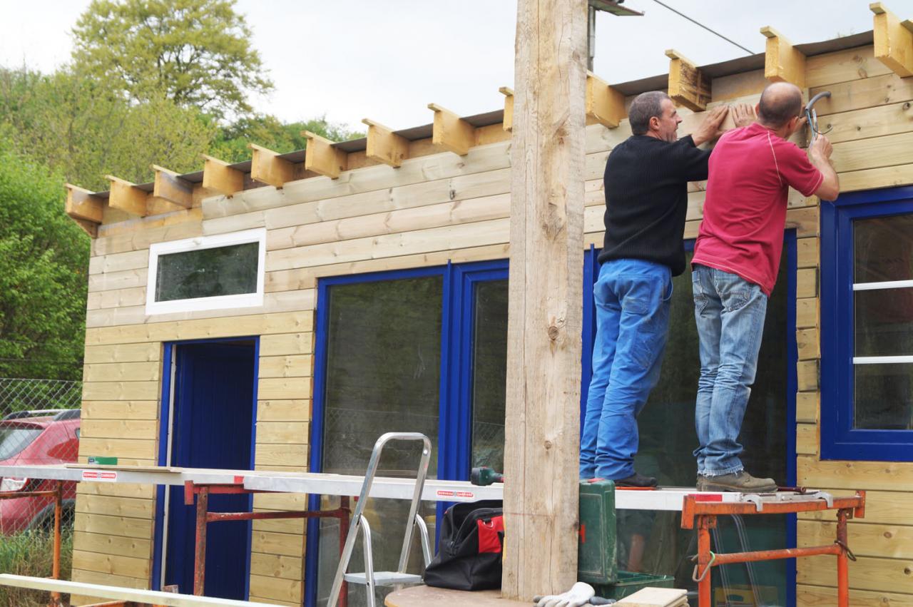 26.04.2014: FINITIONS DE LA FACADE PRINCIPALE