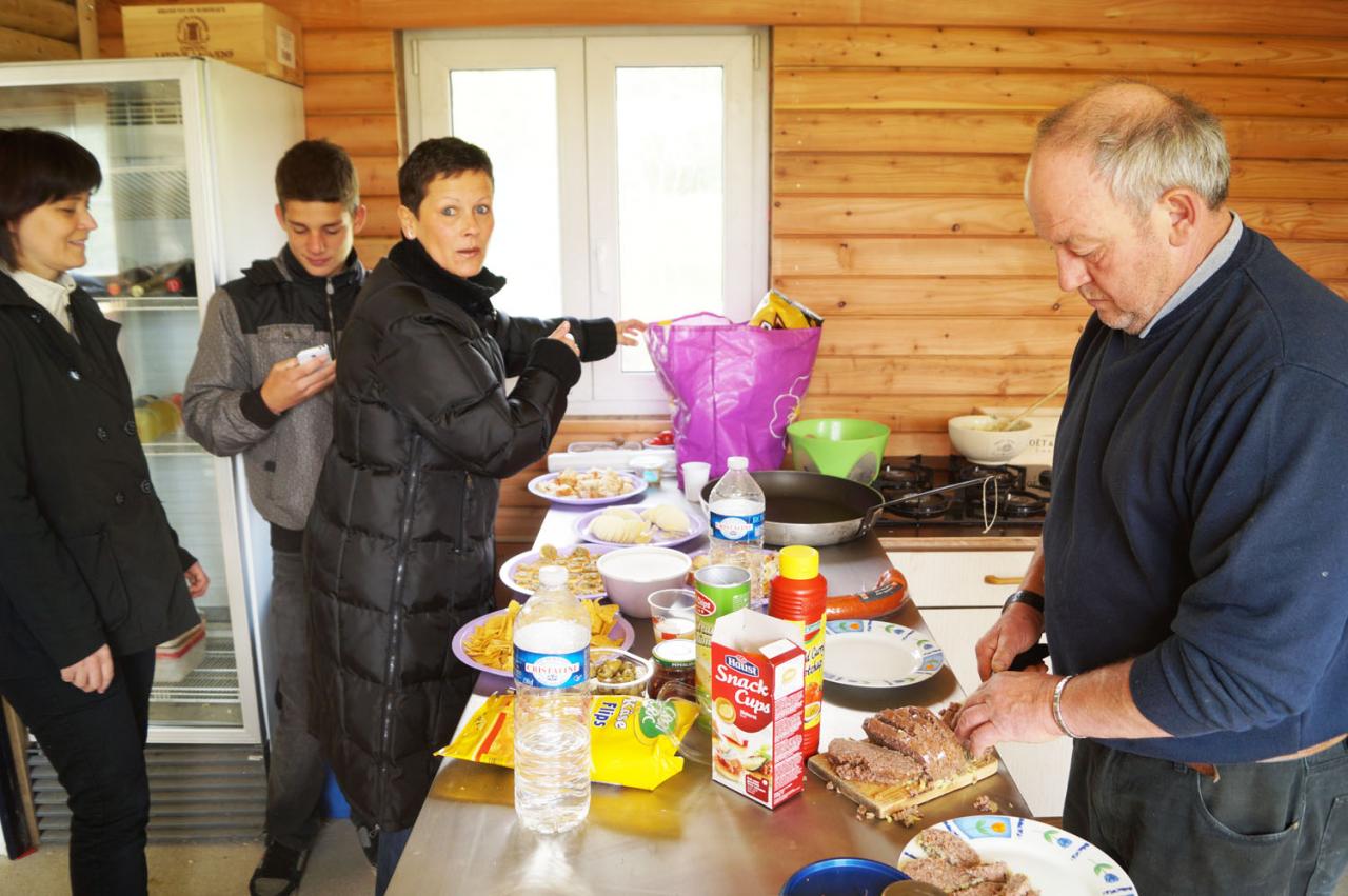 PREMIERE UTILISATION DE LA CUISINE