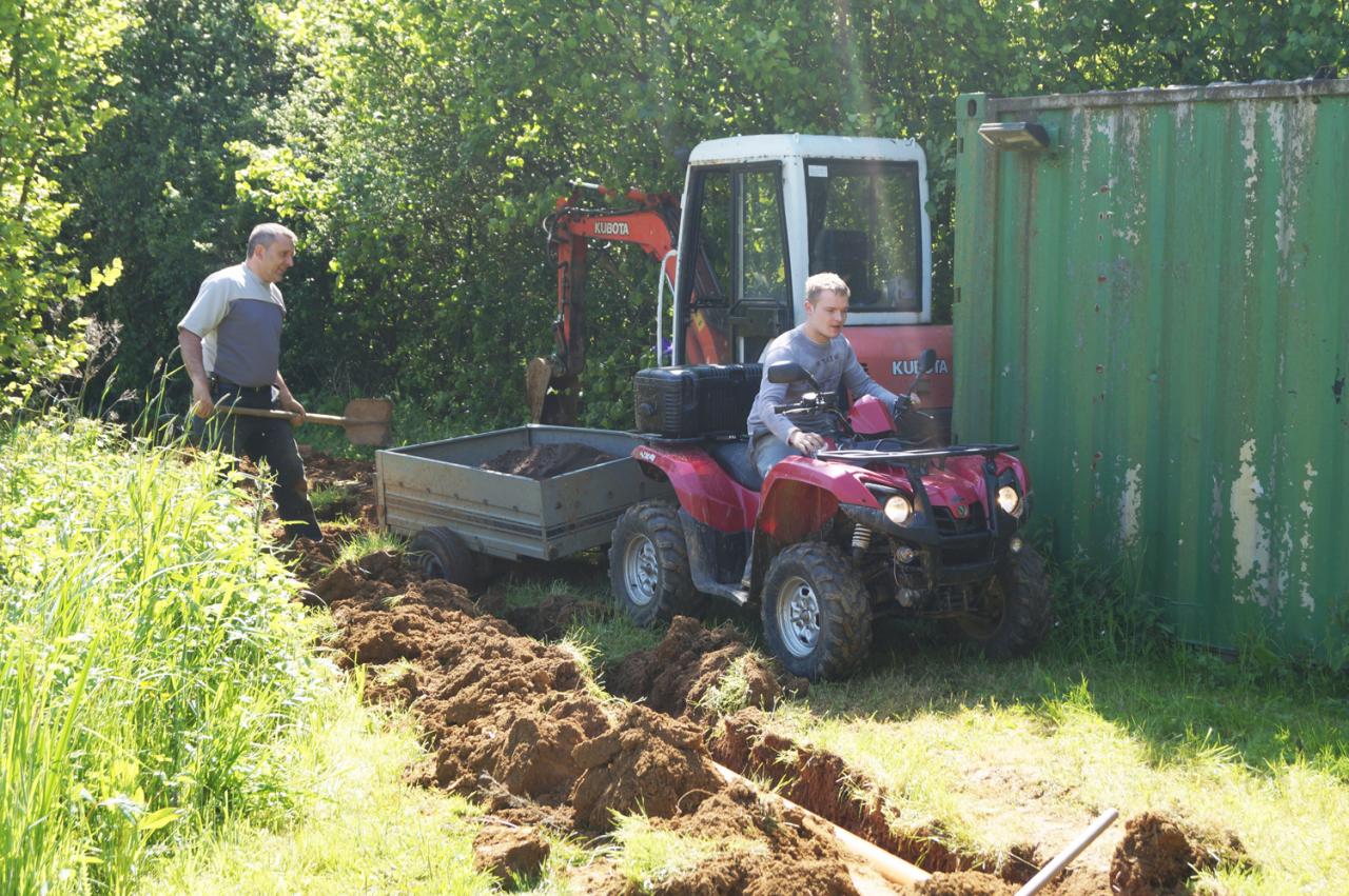 16.05.2014: TERRASSEMENT DES EAUX USEES
